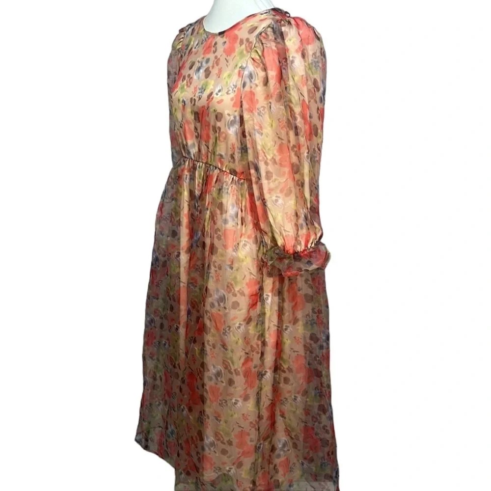 Shop Stevie Watercolors Floral Dress - Picture 5 of 9